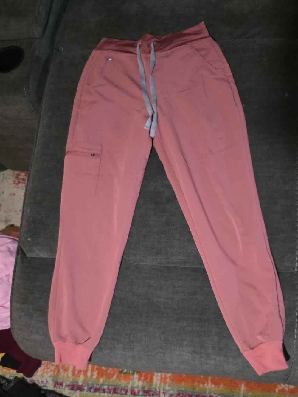 Figs Mauve Pink Scrub Pants Brand New
